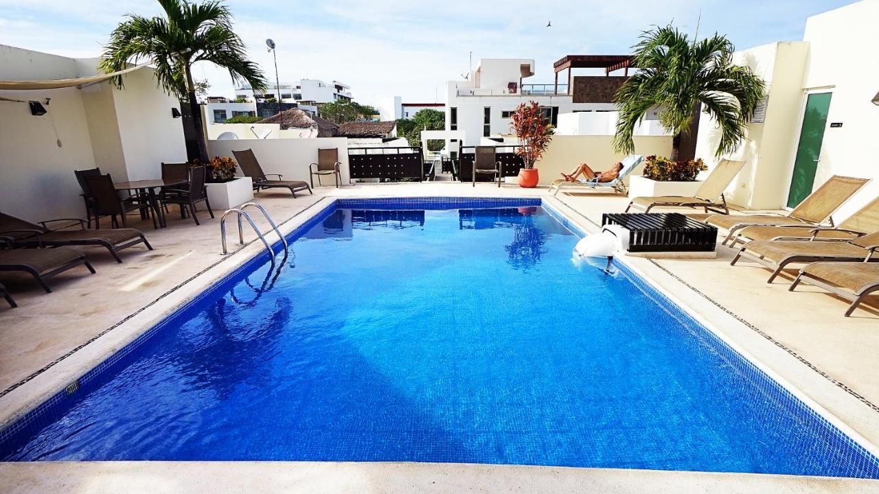 Meridian Downtown Apartments Playa del Carmen Buitenkant foto